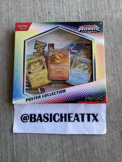 POKEMON TCG SCARLET & VIOLET PRISMATIC EVOLUTIONS POSTER COLLECTION - LOT OF 6 - Image 1