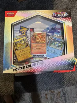 POKEMON TCG SCARLET & VIOLET PRISMATIC EVOLUTIONS POSTER COLLECTION - LOT OF 6 - Image 1