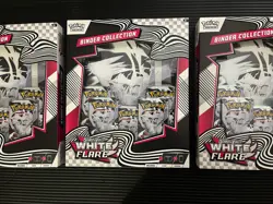 🔥 Pokemon Scarlet & Violet White Flare Binder Collection 🔥Lot of 3 - Image 2