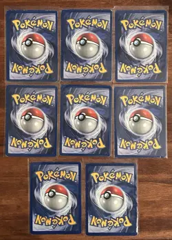 1999 Pokemon TCG 1st Edition Fossil Jungle Base Set Vintage Cards lot ALL MP - Image 2