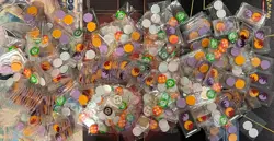 Lot of 235x(Sealed)Official Pokemon TCG Burn And Poison Damage Counter Coins - Image 1