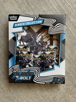 POKEMON SCARLET & VIOLET: BLACK BOLT BINDER COLLECTION (Lot of 7) - Image 1