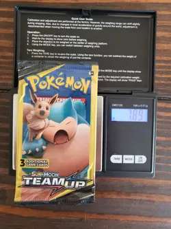 Pokemon Team Up Booster Pack (3 Card Mini Packs) - Four Sealed - Pikachu Zekrom - Image 2