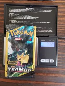 Pokemon Team Up Booster Pack (3 Card Mini Packs) - Four Sealed - Pikachu Zekrom - Image 4