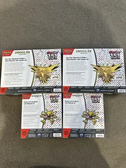 Pokemon TCG Scarlet & Violet 151 Zapdos & Alakazam EX Collection Bundle - Image 2