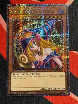 Yugioh - Dark Magician Girl - No QCR Stamp Misprint - *Starlight Rare* - NM - Image 1
