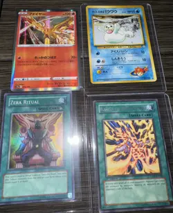 Pokemon And Yugioh Card Lot (2 Holos 2 Uncommons) - Image 4