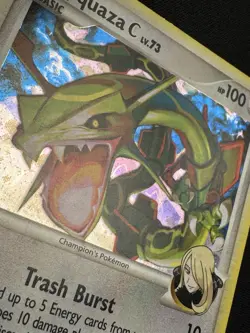 Rayquaza C LV.73 Holo Card 8/147 Platinum Supreme Victors LP - Image 2