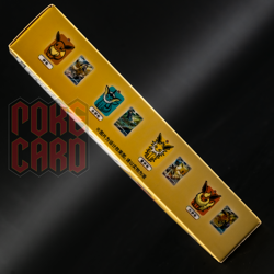 Pokemon TCG S-Chinese Nine Colors Gathering Eevee Card Display Frame Gift Box NW - Image 3