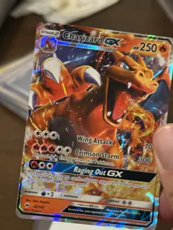 CHARIZARD GX 20/147 SM Burning Shadows - POKEMON CARD *NM/MINT* - Image 2