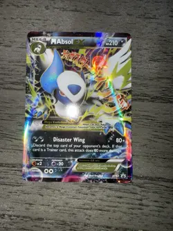Pokemon TCG M Absol EX XY63 XY Black Star Promo Card LP+/NM - Image 1