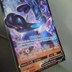 Pokemon Lucario v Champion's Path Sword and Shield Card 027/073 - Image 3