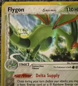 Flygon 7/110 EX Holon Phantoms Holo Pokemon Card MP - Image 2