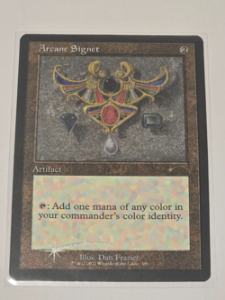 🔥 MTG Arcane Signet Etched Foil (Retro Frame) Secret Lair Drop Series - M/NM!! - Image 1