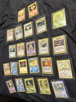 UPDATED***Pokemon TCG Card Bundle Of 1999 Base Set Cards ALL MUST GO 85$! - Image 1