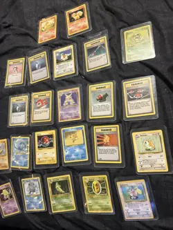 UPDATED***Pokemon TCG Card Bundle Of 1999 Base Set Cards ALL MUST GO 85$! - Image 2