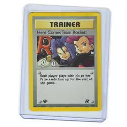1st Edition Here Comes Team Rocket 71/82 Pokemon Card - Image 1