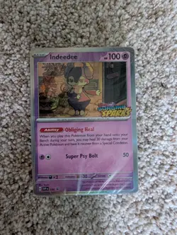 Pokemon Scarlet Violet Surging Sparks Indeedee Promo SVP En 154 Deck Sealed - Image 1