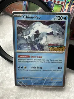 Pokemon Scarlet Violet Surging Sparks Chien-Pao Promo SVP En 152 Deck Sealed - Image 1