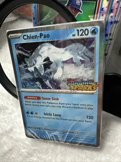 Pokemon Scarlet Violet Surging Sparks Chien-Pao Promo SVP En 152 Deck Sealed - Image 2