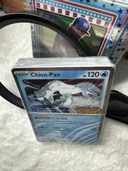 Pokemon Scarlet Violet Surging Sparks Chien-Pao Promo SVP En 152 Deck Sealed - Image 5