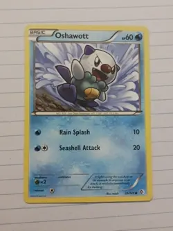 Oshawott - 39/149 - Common English Pokemon Boundaries Crossed (2012) - Image 1