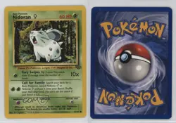 Nidoran F Pokemon Jungle #57 1999 0kb5 - Image 3