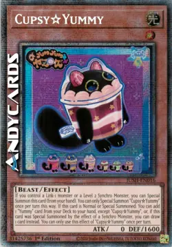 CUPSY☆YUMMY • Rara Starlight • JUSH EN016 • 1Ed • Yugioh! • ANDYCARDS - Image 1