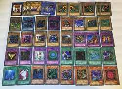 Yugioh Lot Of 138 Fake Bootleg Funny Cards Not Official Old Flea Market Finds - Image 1