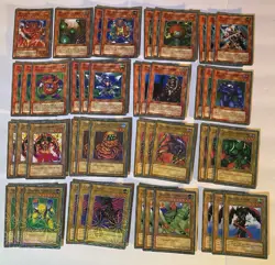 Yugioh Lot Of 138 Fake Bootleg Funny Cards Not Official Old Flea Market Finds - Image 2