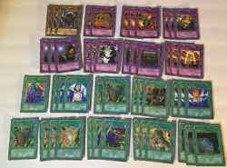 Yugioh Lot Of 138 Fake Bootleg Funny Cards Not Official Old Flea Market Finds - Image 3