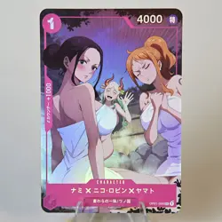 9×One Piece Doujin Card Purple Series Goddess Waifu Custom DIY Holo Textured - Image 2