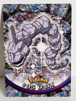 Onix #95 Topps Series 2 Pokemon Card - Image 1