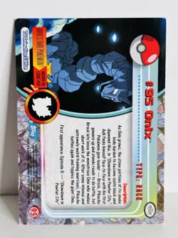 Onix #95 Topps Series 2 Pokemon Card - Image 2