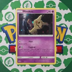 Mimikyu SM99 Black Star Promo Holo NM Pokemon Card English - Image 1
