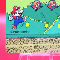 Super Mario World Trading Card Japan Rare Topsun Nintendo Carddass 1993 #113 - Image 3