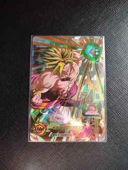 Super Dragon Ball Heroes BM7 UR Broly BM7-066 Collectible Card - Image 1
