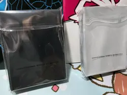 White Flare and Black Bolt Card Sleeves Sealed 65ct Each Full Pack Lot of 2 New - Image 2