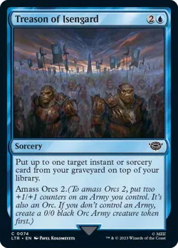 Treason of Isengard 0074 MTG LTR Common NP - Image 1