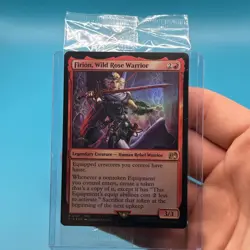 Mtg Final Fantasy 0137 Firion, Wild Rose Warrior Presale Foil - Image 3