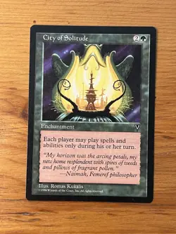 MTG - Magic the Gathering - City of Solitude - Visions - NM - Image 1