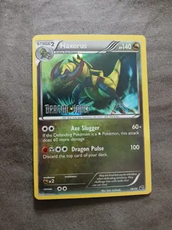 Pokemon TCG Haxorus Holo Card 16/20 Dragon Vault NM Condition- Stage 2- HP 140 - Image 2