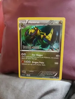 Pokemon TCG Haxorus Holo Card 16/20 Dragon Vault NM Condition- Stage 2- HP 140 - Image 3