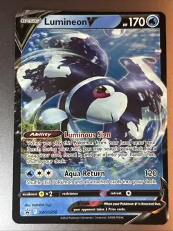 Lumineon V (SWSH250) Promo SWSH: Sword & Shield Promo Cards NM Pokemon TCG - Image 1