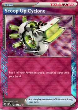 Scoop Up Cyclone (128/131) ACE SPEC Rare SV: Prismatic Evolutions NM Pokemon TCG - Image 1