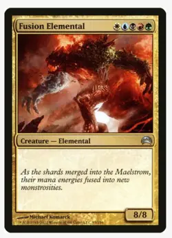 Fusion Elemental | MTG PC2 | EDH Commander 5 Color Elemental WUBRG | LP - Image 1