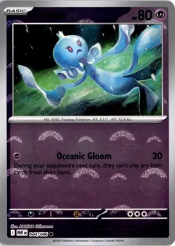Frillish (Poke Ball Pattern) (044/086) Common SV: White Flare NM Pokemon TCG - Image 1
