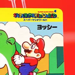 Super Mario World Trading Card Japan Rare Topsun Nintendo Carddass 1993 #112 - Image 4