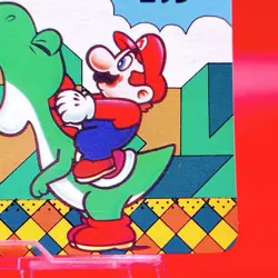Super Mario World Trading Card Japan Rare Topsun Nintendo Carddass 1993 #112 - Image 5