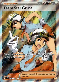 Team Star Grunt (242/198) Ultra Rare SV01: Scarlet & Violet Base Set NM Pokemon - Image 1
